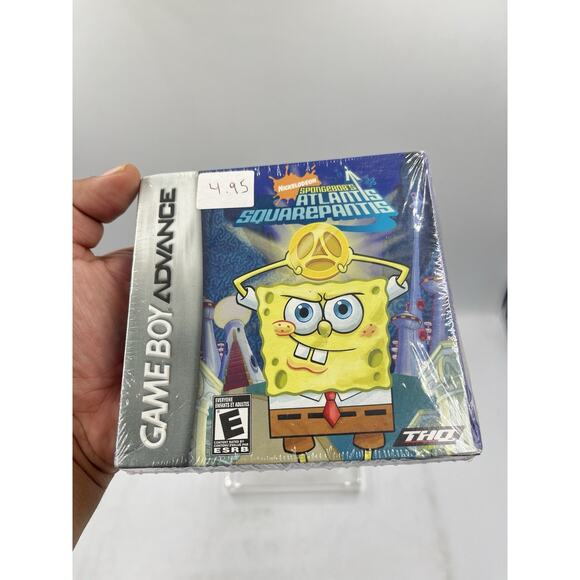 Spongebob's Atlantis Squarepantis Gameboy Advance GBA Brand New SEALED With Case - Picture 12 of 12